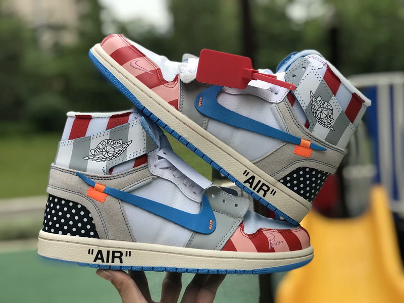 Super max Parra x Nike  Air Jordan 1 x OFF-WHITE(98% Authentic quality)